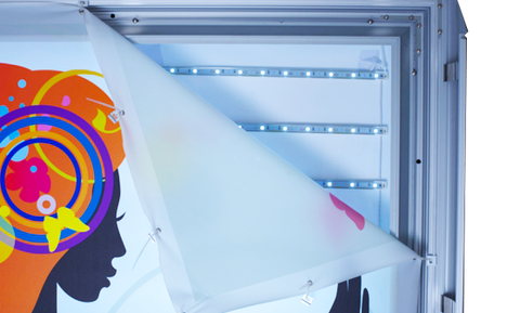 Premium Fabric LED Light Box Layers
