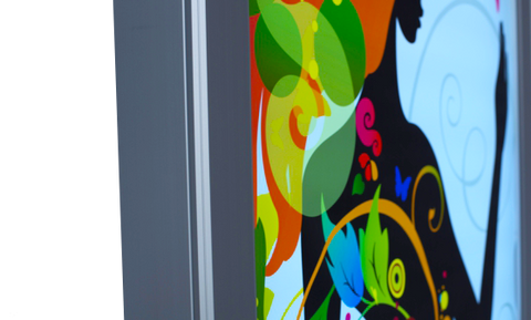 Premium Fabric LED Light Box Side