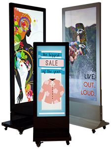 Portable LED Light Box Signs