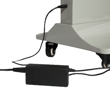 Portable LED Light Box Sign Base with Wheels