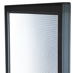 Portable LED Light Box Sign Base with Light Grid Panel